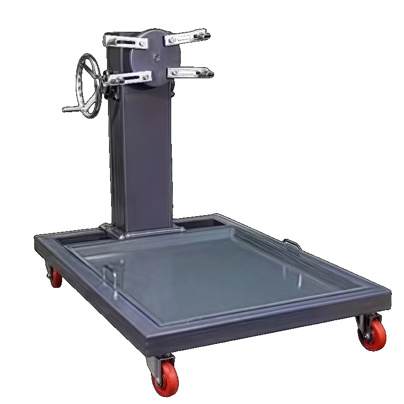 Maintenance Workshop Tools - แท่นหมุนเครื่องยนต์ไฮดรอลิกสำหรับงานซ่อมบำรุงยานยนต์ ขนาด 500กก. 800กก. 2000กก. พร้อมล้อเลื่อน