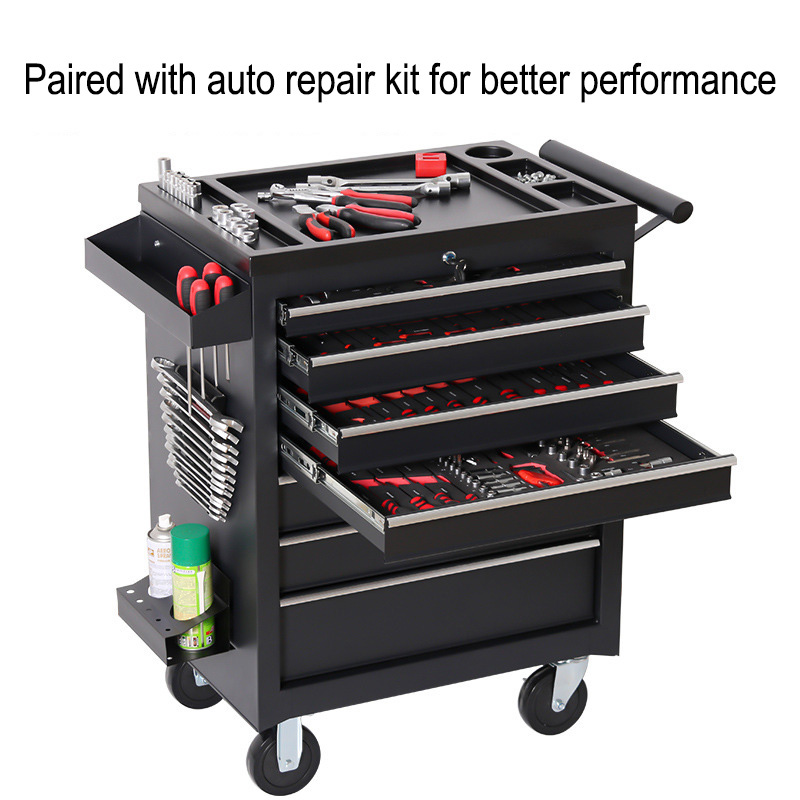 Maintenance Workshop Tools - กล่องเครื่องมือแบบมีล้อเลื่อน 5 ลิ้นชัก สำหรับซ่อมรถยนต์ อเนกประสงค์ สำหรับงานซ่อมบำรุงในโรงงานและรถยนต์