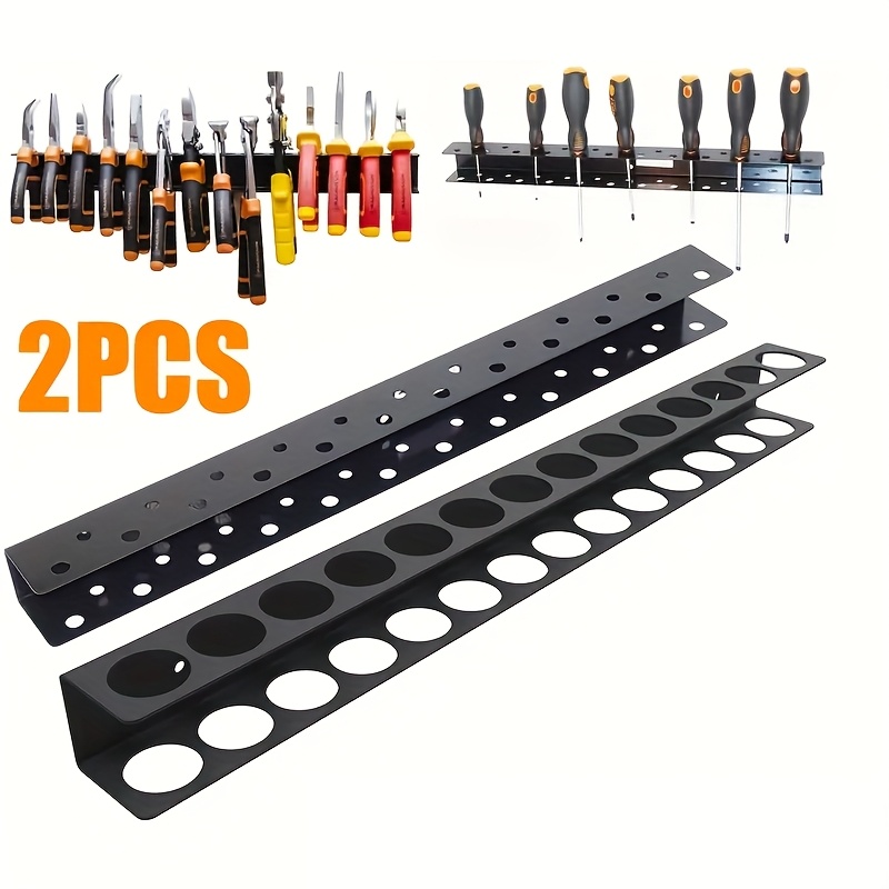 Workshop Tools Display - ที่แขวนเครื่องมือช่างแบบติดผนังเหล็ก สำหรับเก็บไขควง ประแจ คีม และอุปกรณ์อื่นๆ ในโรงงาน/อู่ซ่อม