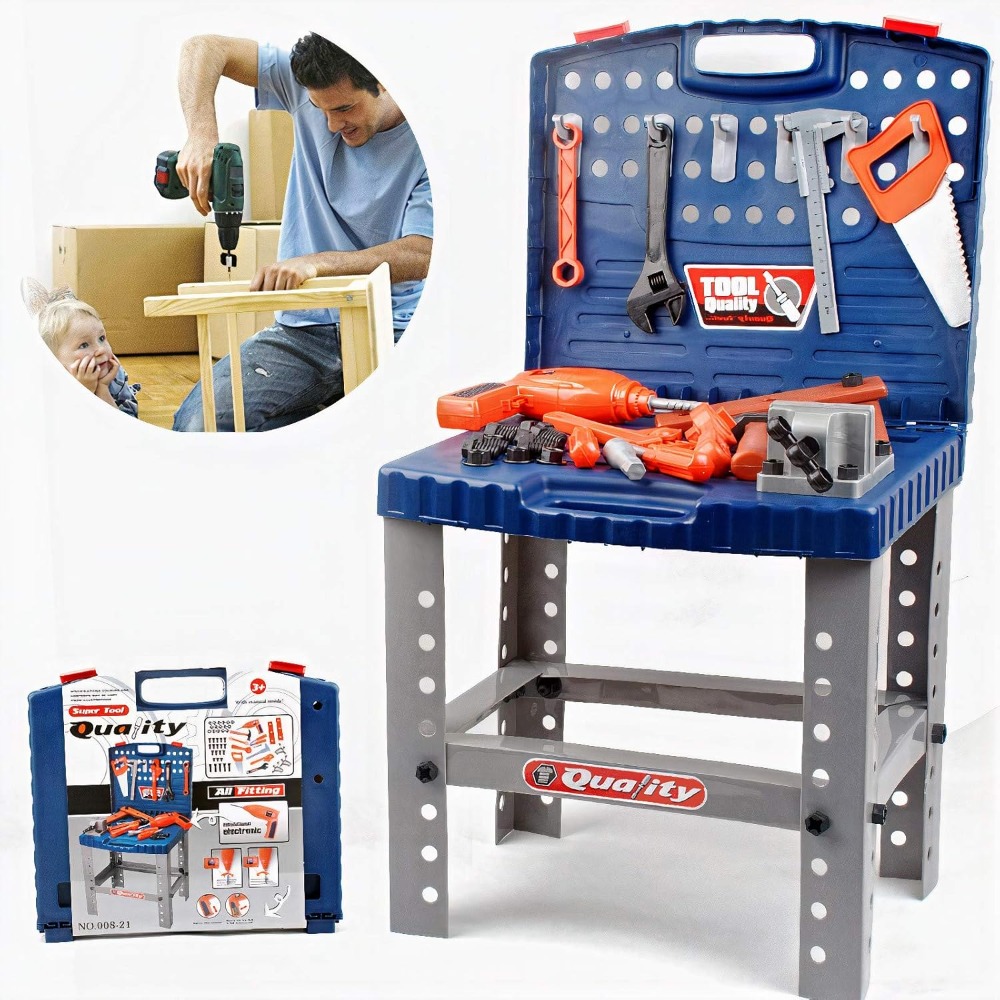 ชุดเครื่องมือช่างของเล่นเด็ก พ - Tools Workshop For Kids บทวิจารณ์และราคา