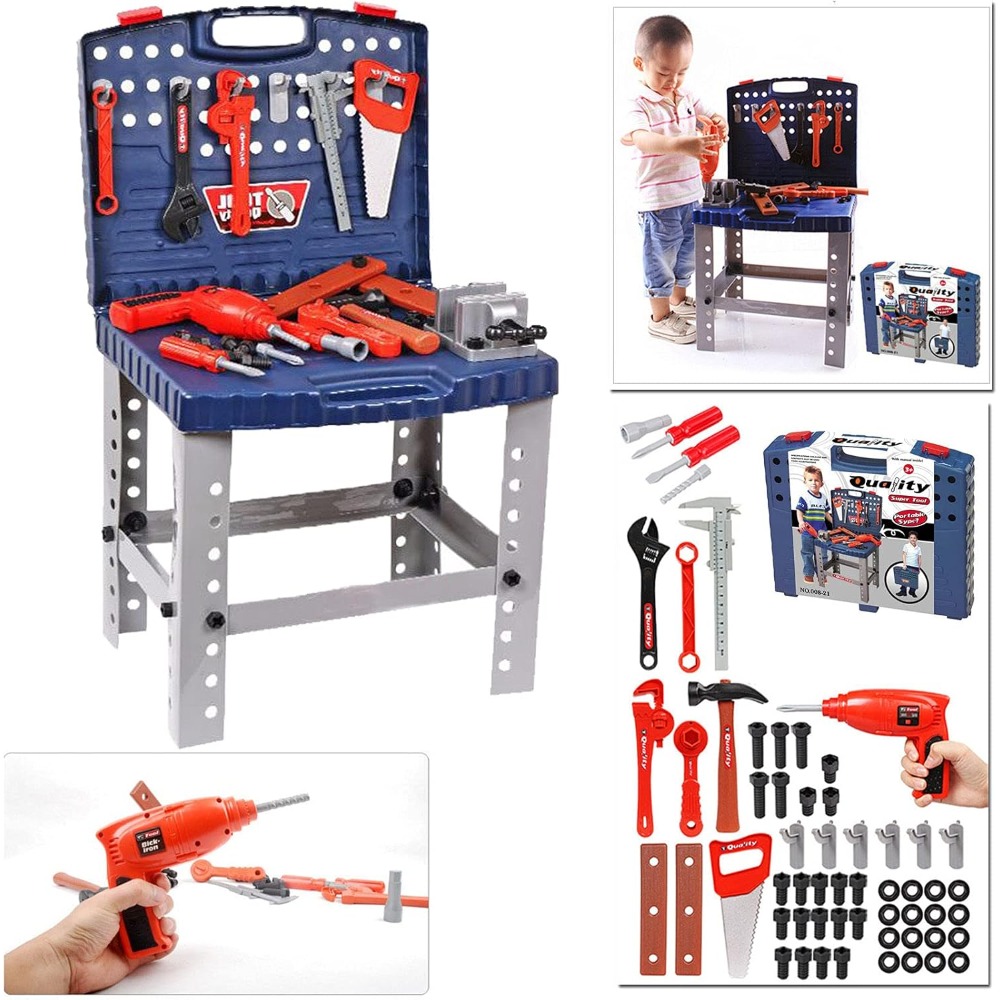 ชุดเครื่องมือช่างของเล่นเด็ก พ - Tools Workshop For Kids บทวิจารณ์และราคา