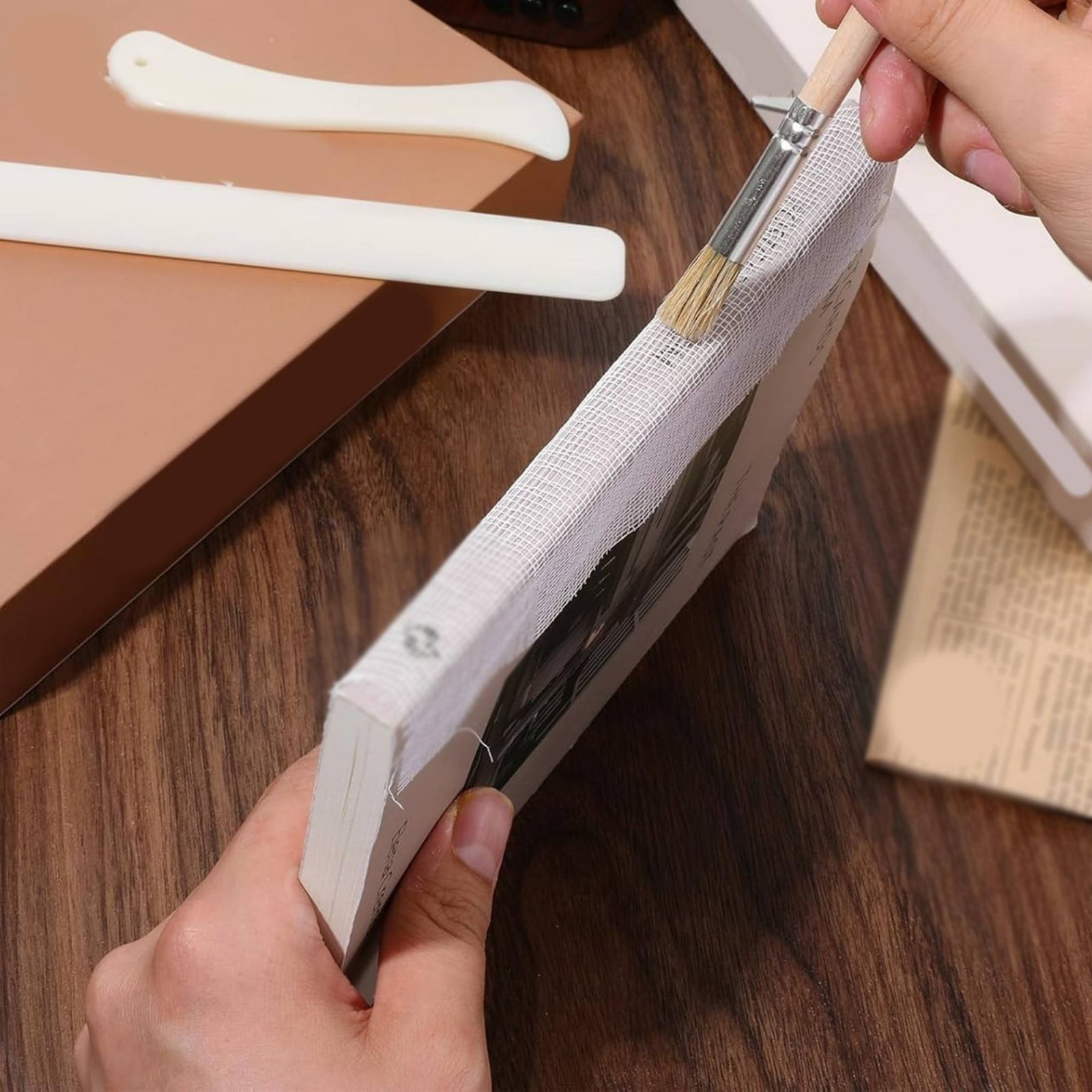 ชุดผ้าเย็บเล่มหนังสือ 4 ชิ้น แ - Tools Set Workshop บทวิจารณ์และราคา