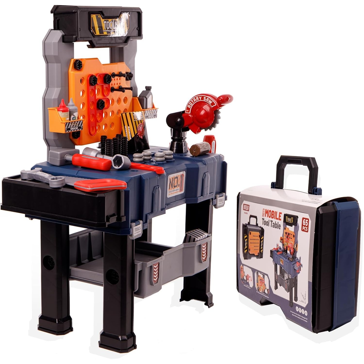 65PCS เด็กเครื่องมือ Bench Set - Tools Workshop For Kids บทวิจารณ์และราคา