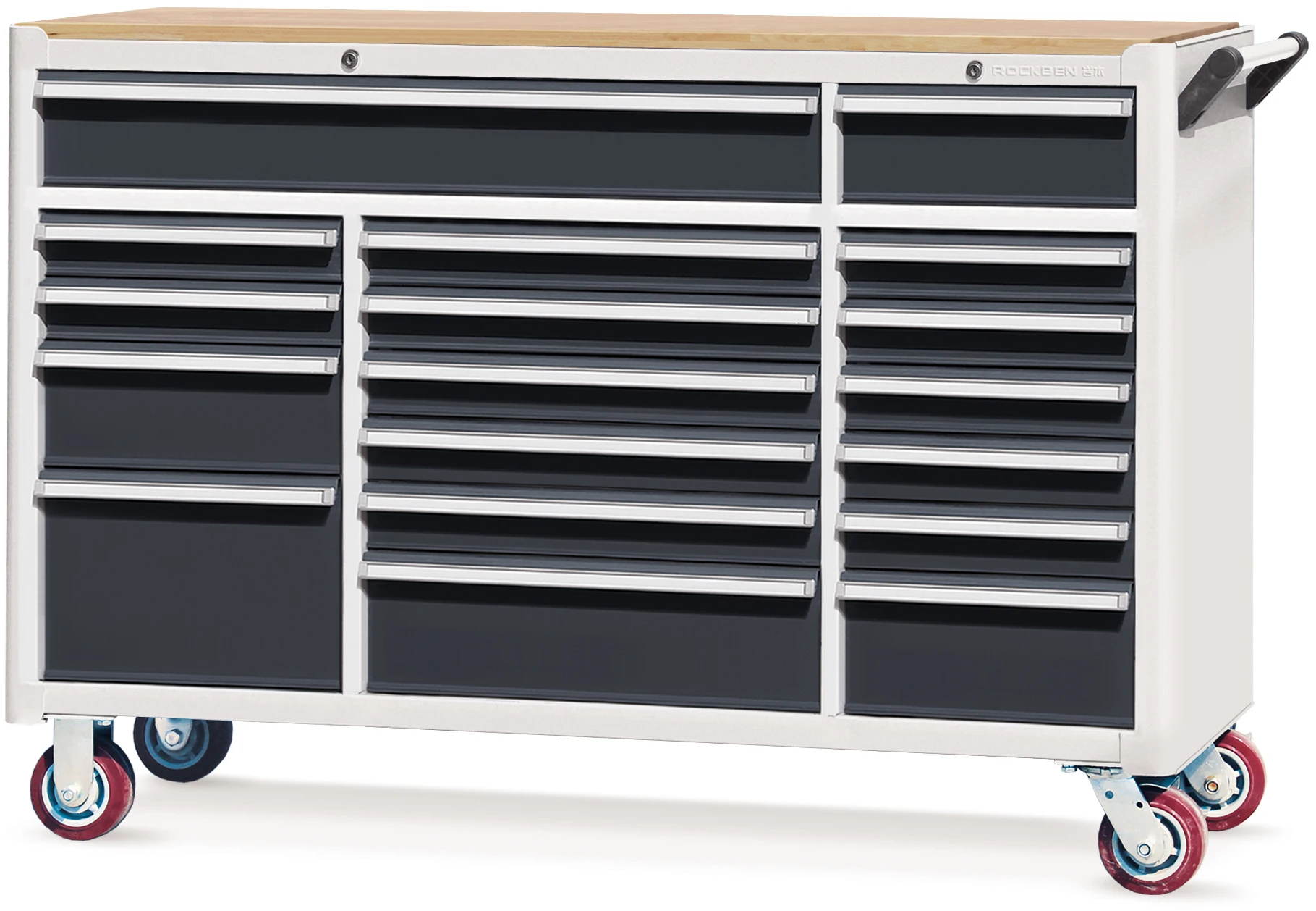 ตู้เก็บเครื่องมือเหล็กแบบมีล้อ - Workshop Tools Trolley บทวิจารณ์และราคา