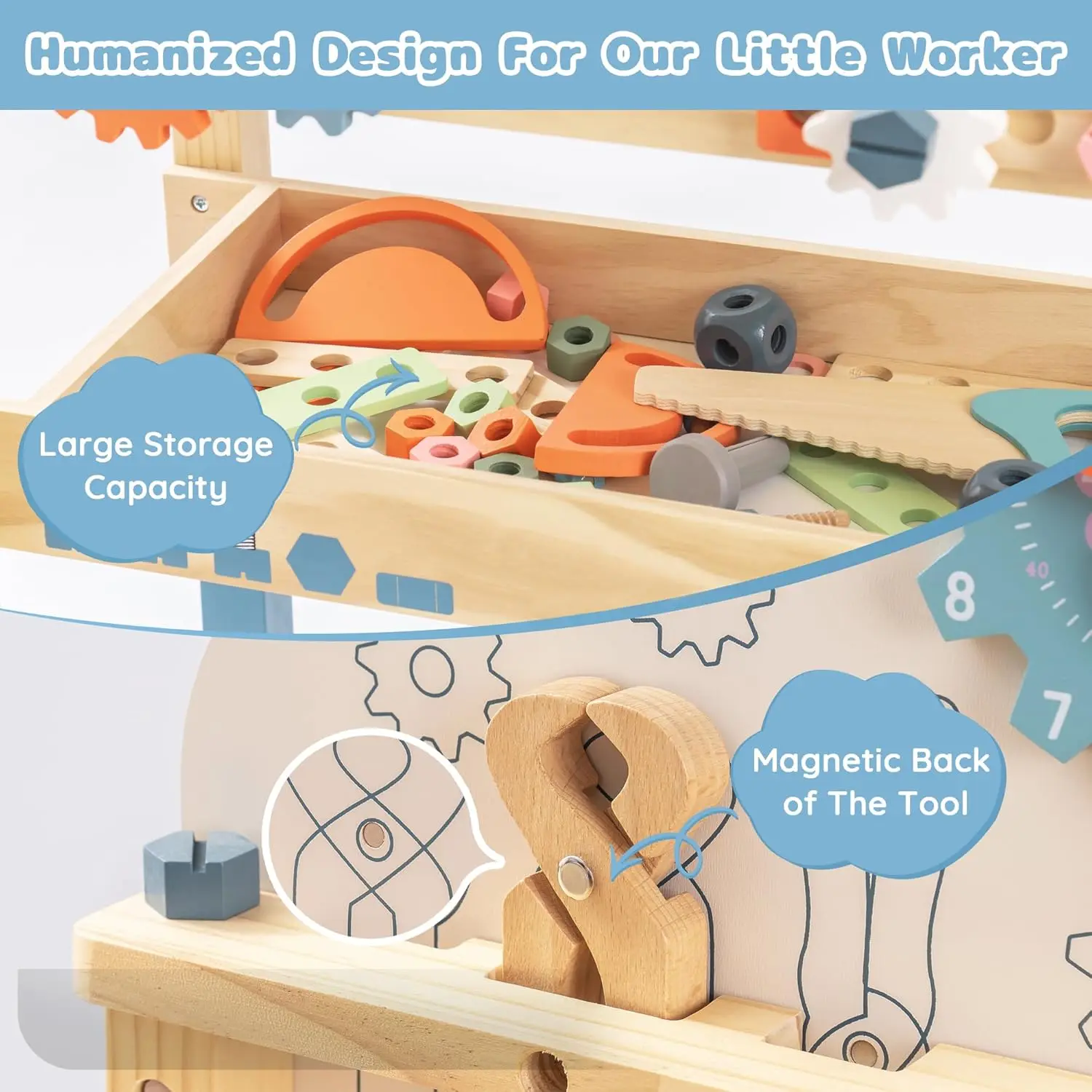 Robotime Robud เด็กเครื่องมือ  - Tools Workshop For Kids บทวิจารณ์และราคา