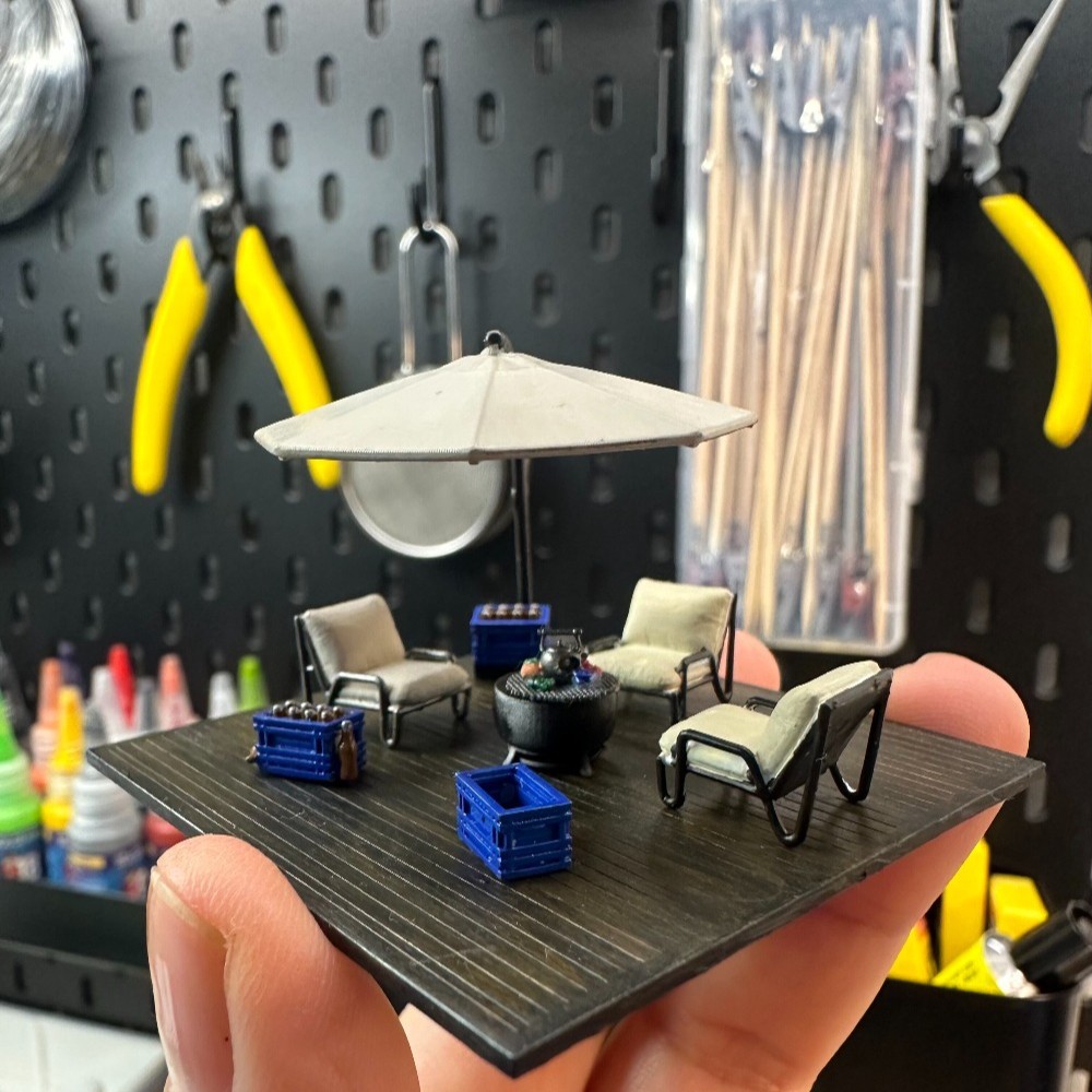 ไดโอรามา 1/64 ลานพักผ่อนจำลอง  - Tools Workshop For Kids บทวิจารณ์และราคา