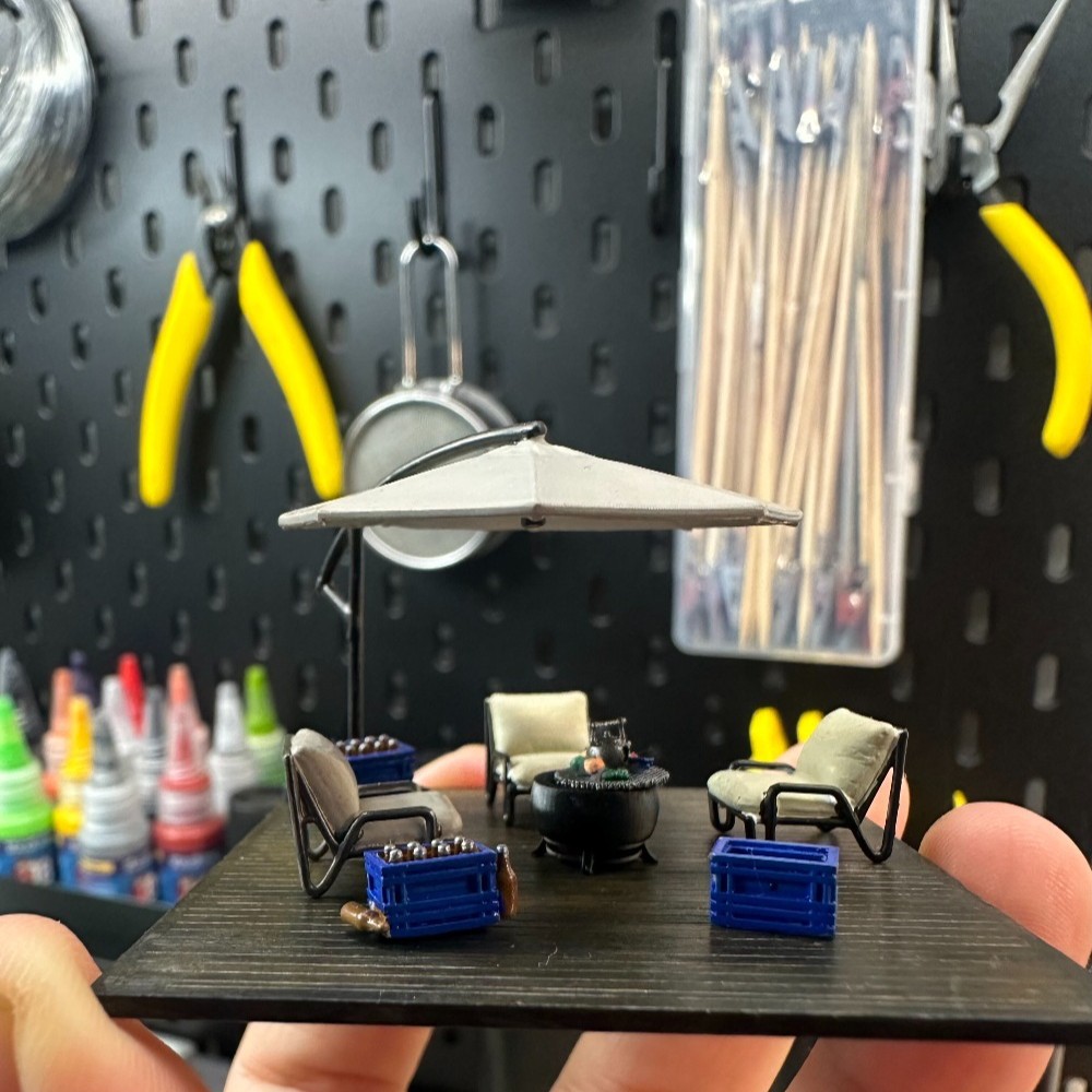 ไดโอรามา 1/64 ลานพักผ่อนจำลอง  - Tools Workshop For Kids บทวิจารณ์และราคา