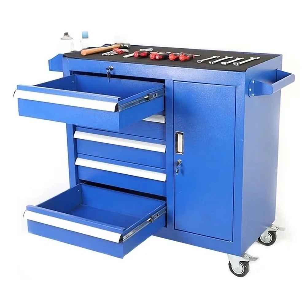 กล่องเครื่องมือแบบมีล้อ 68 ลิ้ - Workshop Tools Trolley บทวิจารณ์และราคา