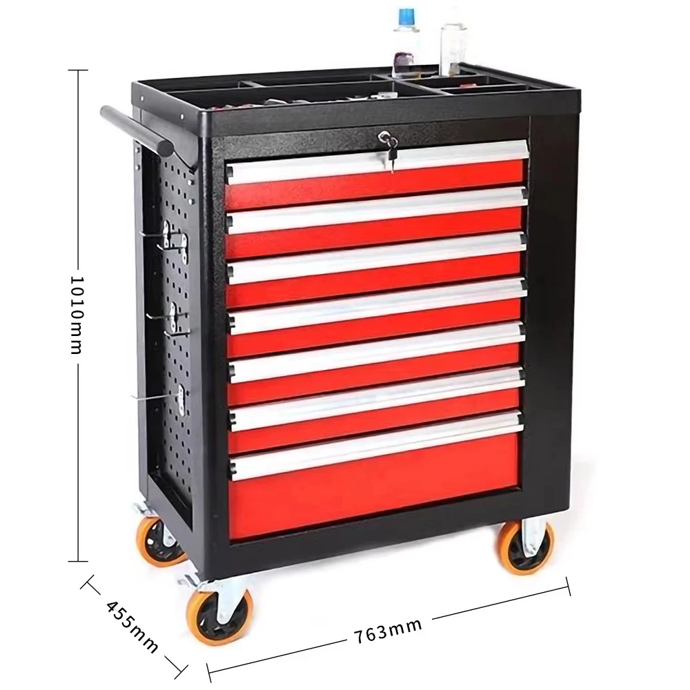 กล่องเครื่องมือแบบมีล้อ 68 ลิ้ - Workshop Tools Trolley บทวิจารณ์และราคา