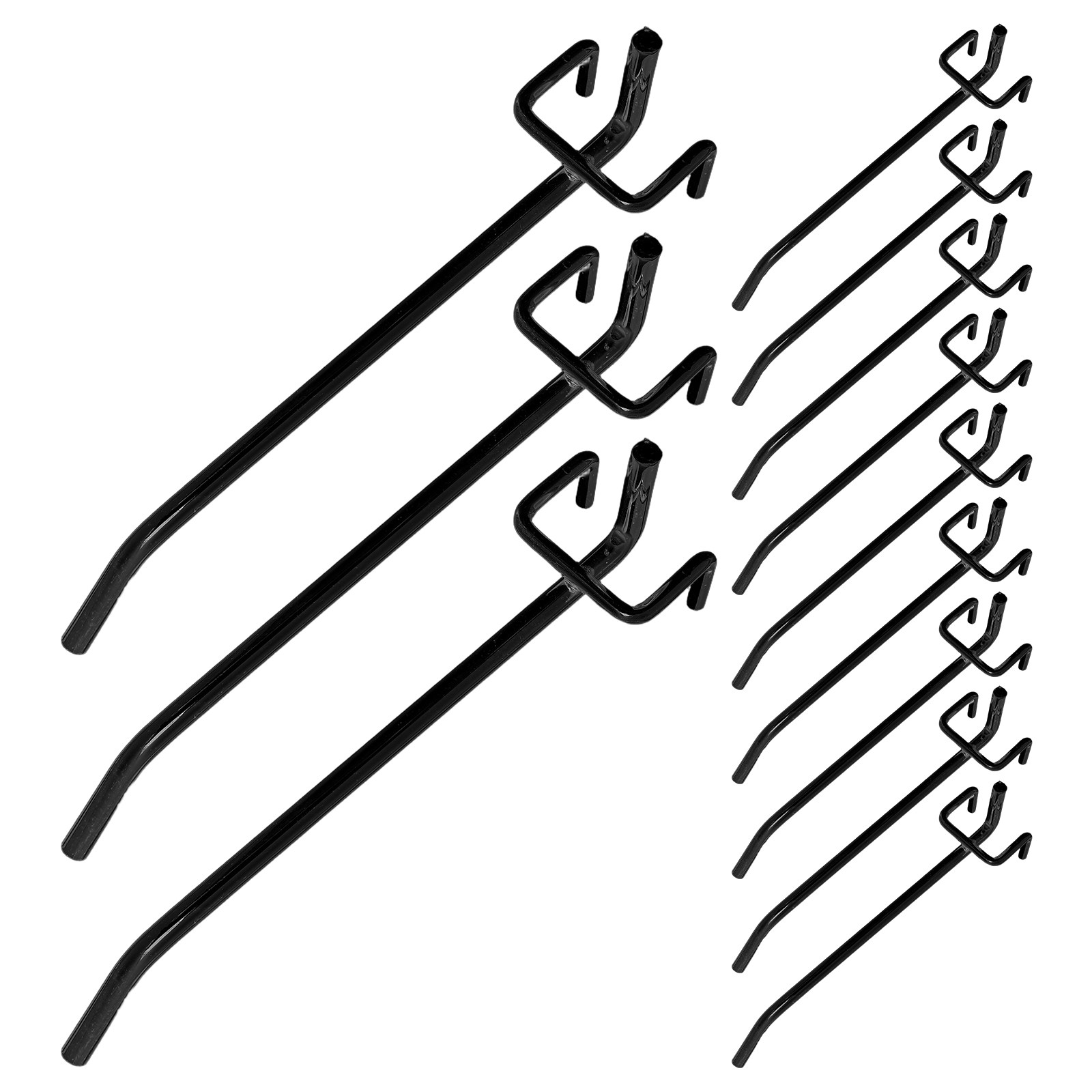 ตะขอแขวนโลหะสำหรับแผ่นเพ็กบอร์ - Workshop Tools Display บทวิจารณ์และราคา