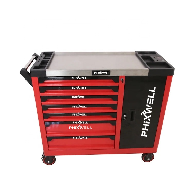 ตู้เครื่องมือแบบรถเข็น Phixwel - Workshop Tools Trolley บทวิจารณ์และราคา