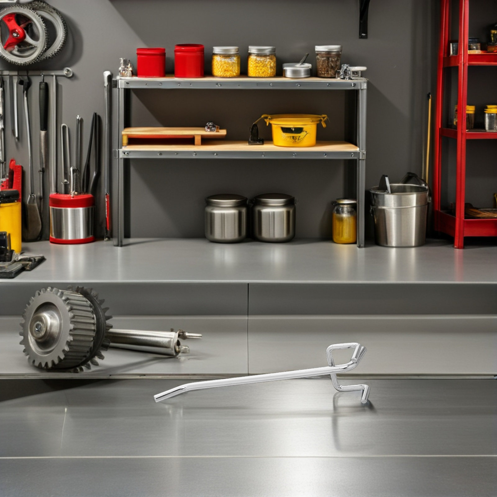 ตะขอแขวนเพ็กบอร์ด 12 ชิ้น แบบห - Workshop Tools Display บทวิจารณ์และราคา