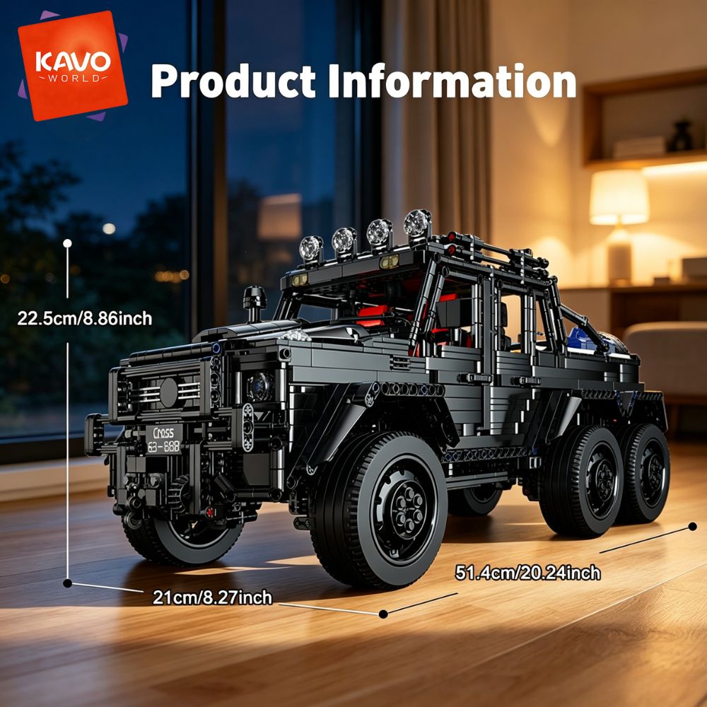 KAVOWORLD 6x6 รถบรรทุกออฟโรดสำ - Tools Workshop For Kids บทวิจารณ์และราคา